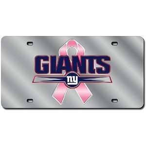   Giants Breast Cancer Awareness Silver Laser Tag: Sports & Outdoors