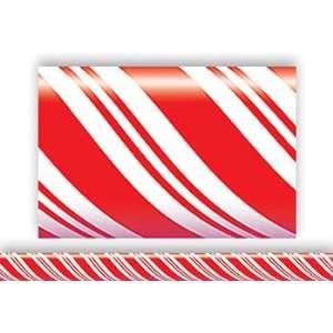  Candy Cane Straight Border Trim: Toys & Games