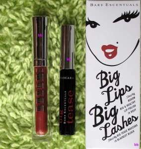 Bare Escentuals Big Lips Big Lashes Retail FullSize Kit  
