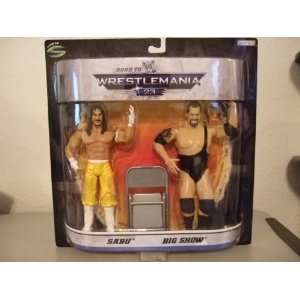  WWE Road to Wrestlemania 23   Sabu and Big Show 2 pack 