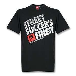 Monta Street Soccers Finest Tee   Black  Sports 