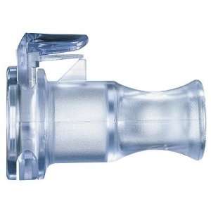 Sealing Cap with Lock, Polycarbonate, 1/4, 5/pack:  