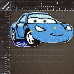 C325 Walt Disneys Cars Movie Sally Figure Embroidered Patch  