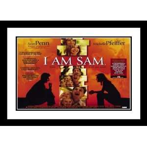 I am Sam 32x45 Framed and Double Matted Movie Poster 