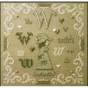  W is for Witch   Cross Stitch Kit Arts, Crafts & Sewing