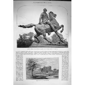 1873 Statue James Outram Stamford Ashton Under Lyne