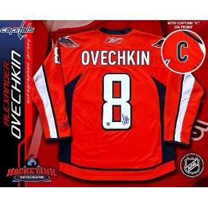  Alexander Ovechkin Autographed/Hand Signed Washington 