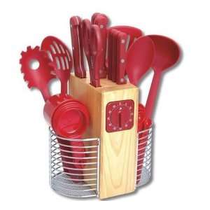  Red Pro 25 pc. Cutlery & Gadget Set: Kitchen & Dining