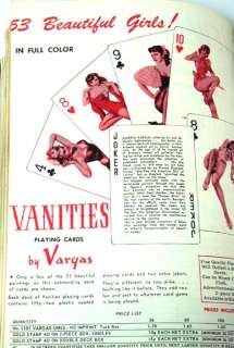 1956 Kaeser & Blair Advertising Novelties Catalog Vargas Cards Marilyn 