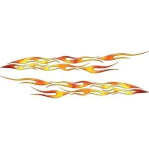 Real Fire Flame decal kit for Car, Truck, Motorcycle or ATV   7 h x 