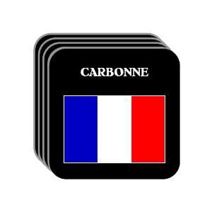  France   CARBONNE Set of 4 Mini Mousepad Coasters 