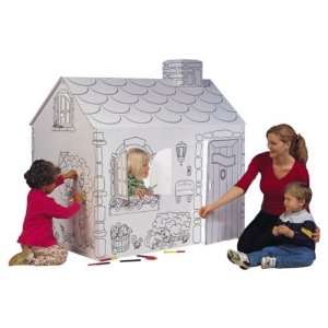    Pharmtec My Very Own House Cardboard Playhouse: Toys & Games