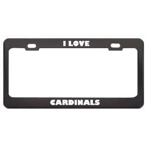   Cardinals Animals Metal License Plate Frame Tag Holder: Automotive