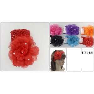  6 PCS flower Crochet Headband (different color 