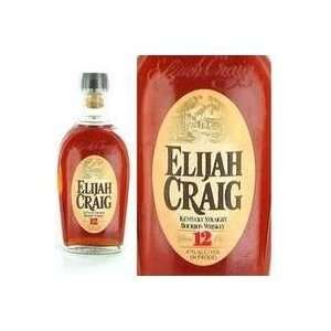  Elijah Craig 12 Yr Bourbon 750ml: Grocery & Gourmet Food