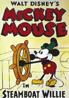 MICKEY MOUSE   STEAMBOAT WILLIE   MOVIE POSTER  