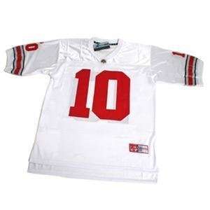  Ohio State Football Jersey #10 By Silver Knight   XX Large 