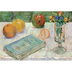  Paul Signac   24 x 16 inches   Still Life with a Book: Home & Kitchen