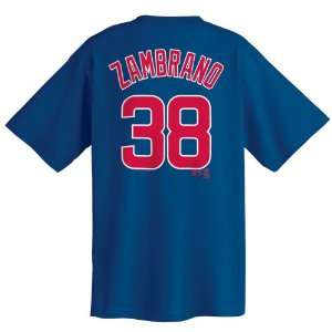  Carlos Zambrano Chicago Cubs Big & Tall Name & Number Tee 