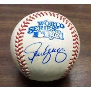  Steve Yeager Autographed Baseball