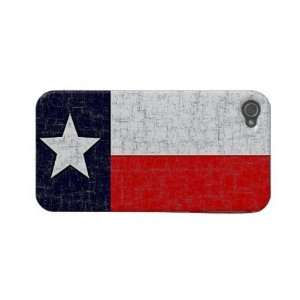  Texas State Flag Iphone 4 Case mate Case: Cell Phones 