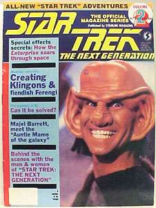 Star Trek: Next Generation Official Magazine #2, MINT  