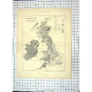   Map British Isles Ireland Orkney Hebrides Wales England Home
