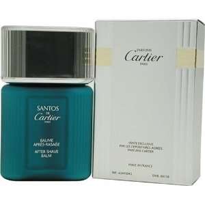  Santos De Cartier By Cartier For Men. Aftershave Balm 3.3 