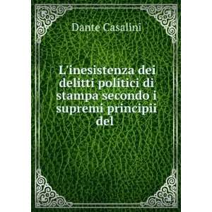   Principii Del Diritto . (Italian Edition): Dante Casalini: Books