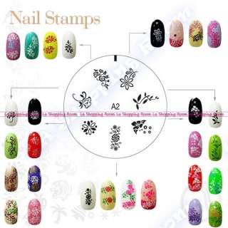   Stamp Enas Design image stamping DIY stencil printing salon stamper 2