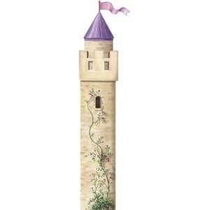 Castle Tower Left Wall Decal