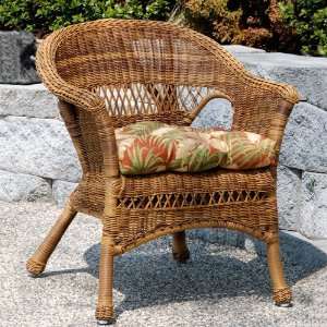  Grand Wicker Arm Chair Patio, Lawn & Garden