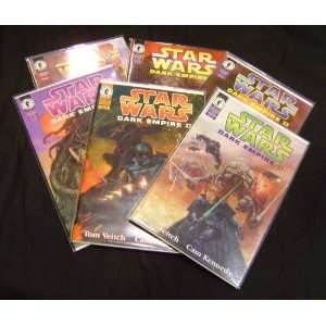  Star Wars Dark Empire II Complete Comic Book Set #1 6 Dark 