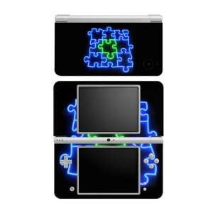 Neon Puzzle Decorative Protector Skin Decal Sticker for Nintendo DSi 