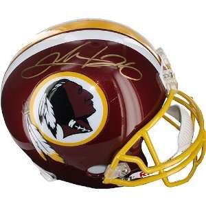 Clinton Portis Washington Redskins Autographed Full Size Helmet 