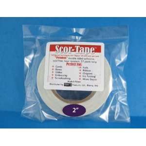  SCOR TAPE 2 wide by 27 yards long, double sided adhesive 