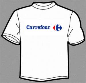 Carrefour Logo France T shirt Size S M L XL 2XL 4XL 5XL  