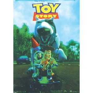  Toy Story   Pixar Movie Poster (Chasing Car)