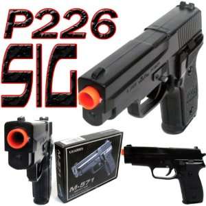  Sig P226 Heavy Metal Gear Spring Airsoft Pistol Gun 
