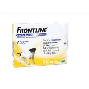 Frontline Spot On 6 Pack Small Dog