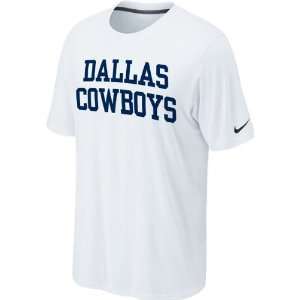  Dallas Cowboys White Nike Dri Fit Legend Coaches T Shirt 