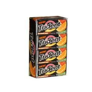 Trident Gum Splashing Fruit Flavor, 18 stick Packs (Pack of 12)