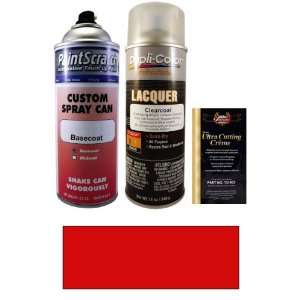   Bright Red Spray Can Paint Kit for 2007 Suzuki Reno (73L): Automotive