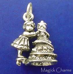   item is brand new genuine 925 sterling silver 3d charm little girl