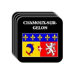  Rhone Alpes   CHAMOUX SUR GELON Set of 4 Mini Mousepad 