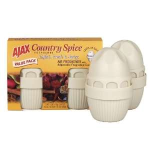 Ajax 04705 5  Ounce Country Spice Air Freshener (Case of 24):  