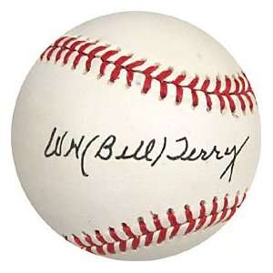   Terry Autographed / Signed Baseball (James Spence): Everything Else