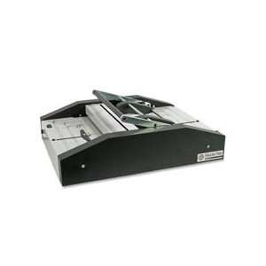   Change paper size quickly and easily. Booklet maker staples and folds