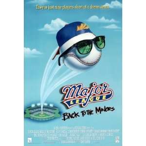  MAJOR LEAGUE BACK TO THE MINORS ORIGINAL MOVIE POSTER 