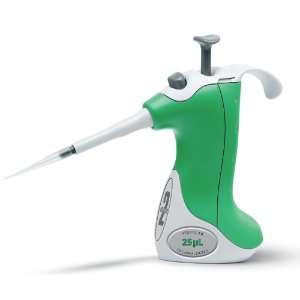 VistaLab 1257 0025 Ovation Fixed Volume Two Stroke BioNatural Pipette 